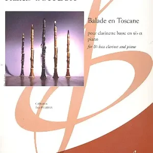Balade en Toscane pour clarinette basse Sonderaktion