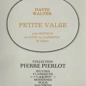 Rabatt Petite valse pour hautbois (clarinette/flûte)