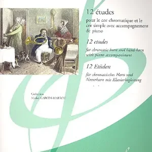 12 études vol.1 pour cor (chromatique ou simple) Kostenloser Rückversand