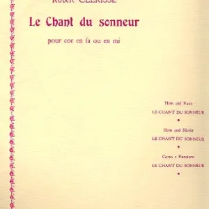 Le chant du sonneur pour cor et piano Expressversand