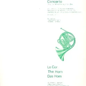 Neuheit Concerto pour cor et orchestre à cordes