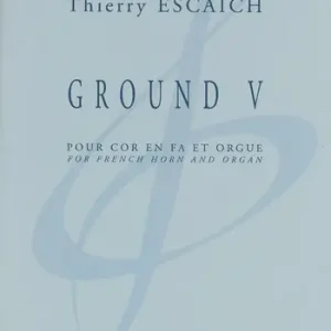 Preiswert Ground V pour cor en fa et orgue
