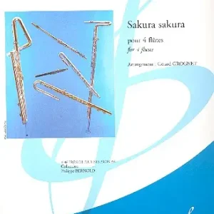 Bestseller Sakura sakura pour 4 flutes