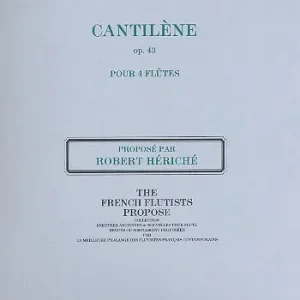 Schneller Versand Cantilène op.43