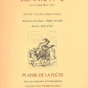 Kostenloser Rückversand Sonate mi majeur no.6 BWV1035