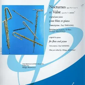 2 Nocturnes et 1 valse pour flûte et piano Meistverkauft