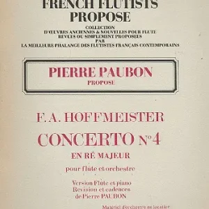 Must-Have Concerto en ré majeur no.4 pour flute