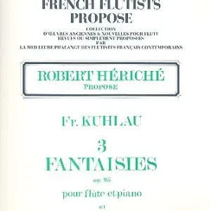 Abverkauf Fantaisie op.95,3 pour flûte et piano