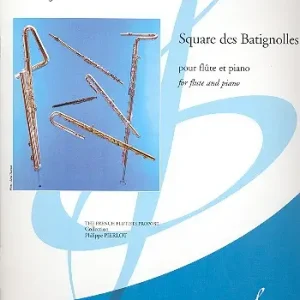 Kostenloser Rückversand Square des batignolles pour flute et piano