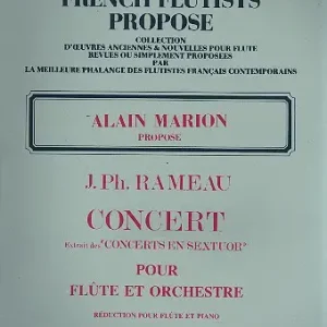 Concert pour flute et orchestre Solange Der Vorrat Reicht