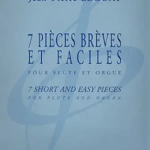7 pièces brèves et faciles pour flute Zertifiziert