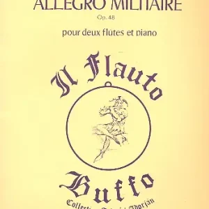 Allegro militaire op.48 pour 2 flutes Jetzt Kaufen