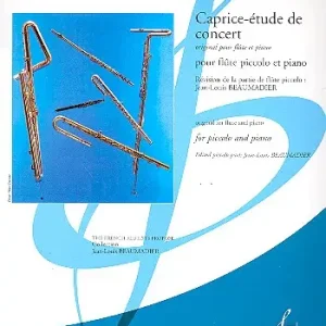 Caprice-étude de concert pour flûte et piano Jetzt Kaufen