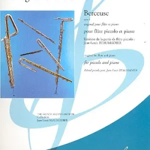 Berceuse op.6 pour flûte piccolo et piano Preis Gesenkt