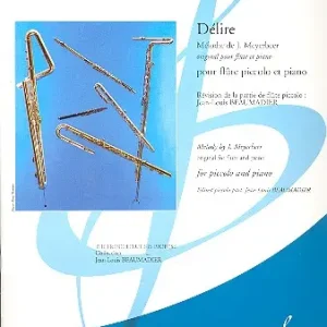 Délire pour flute et piano Neue Kollektion