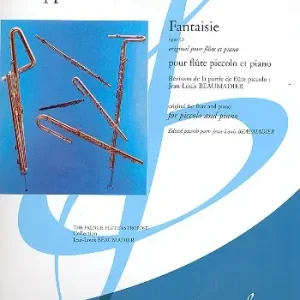 Fantaisie op.43 pour flute piccolo et piano Nur Heute