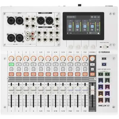 Top-Seller Yamaha MGX12 Digitalmischpult weiß