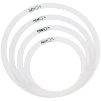 Kostenfreie Lieferung Remo Sound Control Dämpfungs Ring Set f. TomTom 12/13/14/16