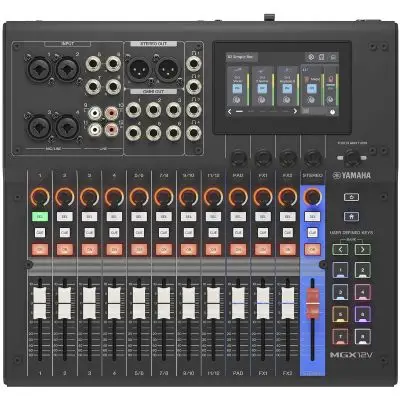 Yamaha MGX12V Digitalmischpult mit Video-Interface schwarz Saisonangebot