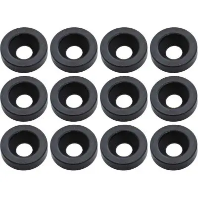 Neuheit NEU Göldo NP10B Halsbefestigungsbuchsen 12 mm schwarz (12er Pack)