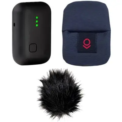 NEU SET Zoom Instamic Pro Plus C + Stoffhülle + Windschutz Versand Am Gleichen Tag