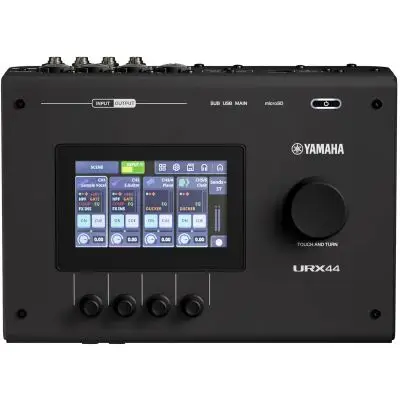 Yamaha URX44 USB Audio-Interface schwarz Finale Aktion