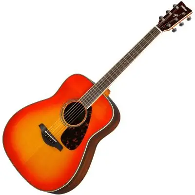 Neue Kollektion Yamaha FG830AB Autumn Burst Akustikgitarre