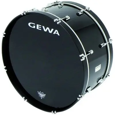 Gewa Große Trommel 26x12 Zoll schwarz Saisonangebot