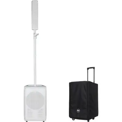 SET RCF EVOX JMIX8 WH Weiß + Cover Trolley Günstig