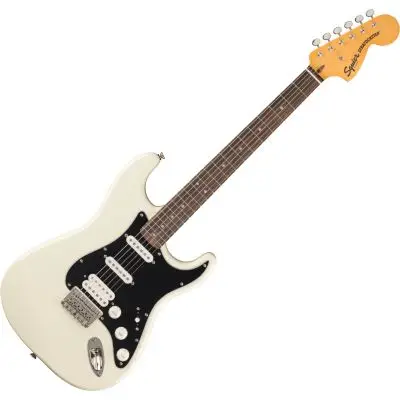 Sichere Zahlung Fender Squier Classic Vibe 70s Stratocaster HT HSS Olympic White E-Gitarre