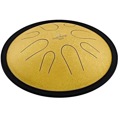Neue Kollektion NEU MEINL Sonic Energy 10" Compact Steel Tongue Drum d-moll 432Hz marineblau gold