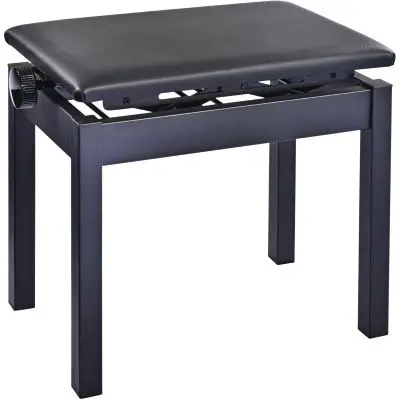 NEU K&M 13992 Klavierbank höhenverstellbar schwarz mit Polster Kunstleder Top-Angebot