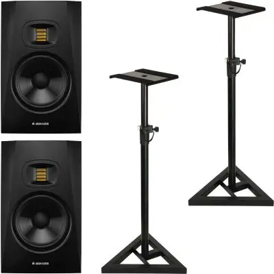SET ADAM Audio T7V Stativ Set Echt