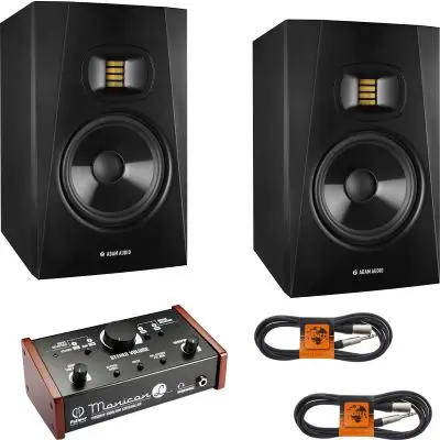 Bestseller SET ADAM Audio T7V + Palmer Pro Monicon Controller + Kabel