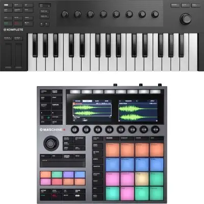 Kostenfreie Lieferung SET Native Instruments MASCHINE+ | MASCHINE Plus + KOMPLETE KONTROL M32