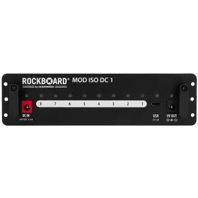 RockBoard Power MOD ISO DC 1 Multi-Netzteil für Effektpedale Begrenztes Angebot