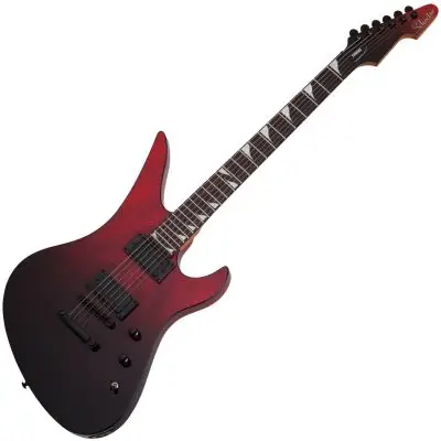 Kracherpreis Schecter Avenger Standard Bloodburst E-Gitarre