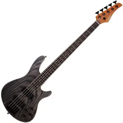 Schecter C-5 Standard Charcoal Satin 5-String E-Bassgitarre Solange Der Vorrat Reicht