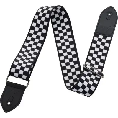 Preis Gesenkt N-RoK GrooveLine Gitarrengurt PU Checker