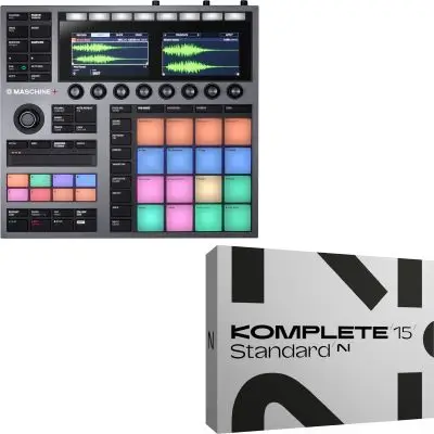 SET Native Instruments MASCHINE+ + KOMPLETE 15 Box Super-Preis