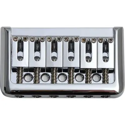 Göldo HWPRC Hardtail Brücke "Xtra Heavy" chrom f. 6-String E-Gitarre Finale Aktion