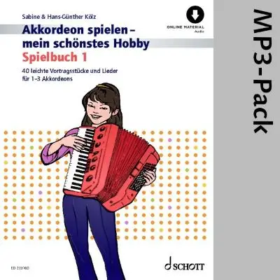 Sale Schott - Akkordeon spielen Mein schönstes Hobby - Spielbuch 1 (+OA) - f. 1-3 Akk