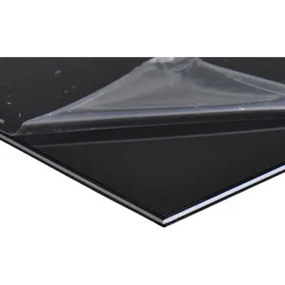 Göldo PG53B Pickguard Rohmaterial/schwarz/3-lagig Markenware