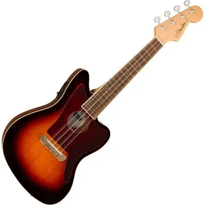 Top-Seller Fender Fullerton Jazzmaster Uke 3TS Konzert-Ukulele