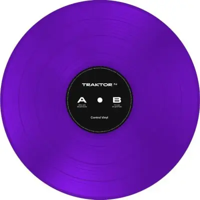 Native Instruments TRAKTOR Control Vinyl MKII 2024 Violett Meistverkauft