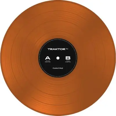 Mega-Angebot Native Instruments TRAKTOR Control Vinyl MKII 2024 Orange Transparent