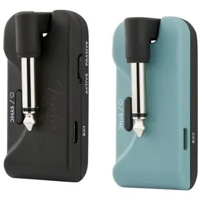 Direkt Vom Hersteller Fender Telepath Wireless System Mystic Ice Blue and Black