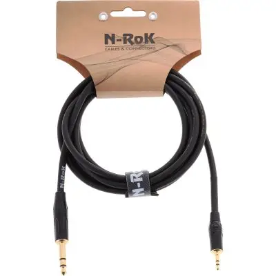 Sichere Zahlung N-RoK Premium Kabel Klinke 3,5mm st. / Klinke st. 3 m