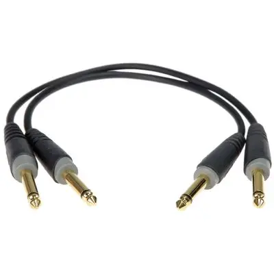 Klotz Klinke Patchkabel 0,15 m 2er Pack Sale