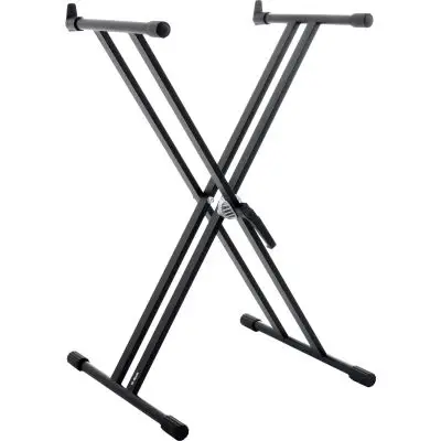 Preisknaller N-RoK NKSD1 Keyboardständer Doppel X mit Schnelljustierung